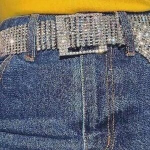 Sparkling Rhinestone Belt
